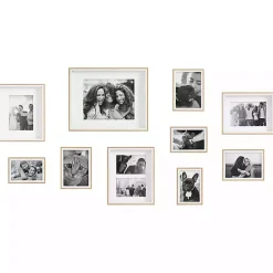 Kirklands Home Gallery Wall Frames|Natural and White 10-pc. Gallery Wall Frame Set