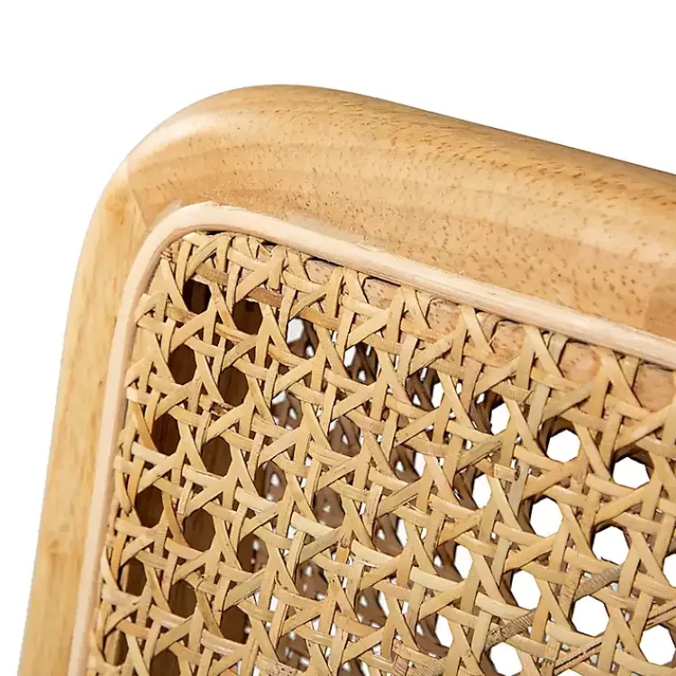 Kirklands Home Office Furniture|Natural Cane Back Linen Office Chair