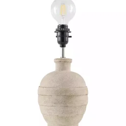 Kirklands Home Table Lamps|Natural Ceramic 2-pc. Lamps with Seagrass Shades Tan