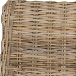 Kirklands Home Dining Chairs|Natural Coastal Rat 2-pc. Dining Chair Set Tan