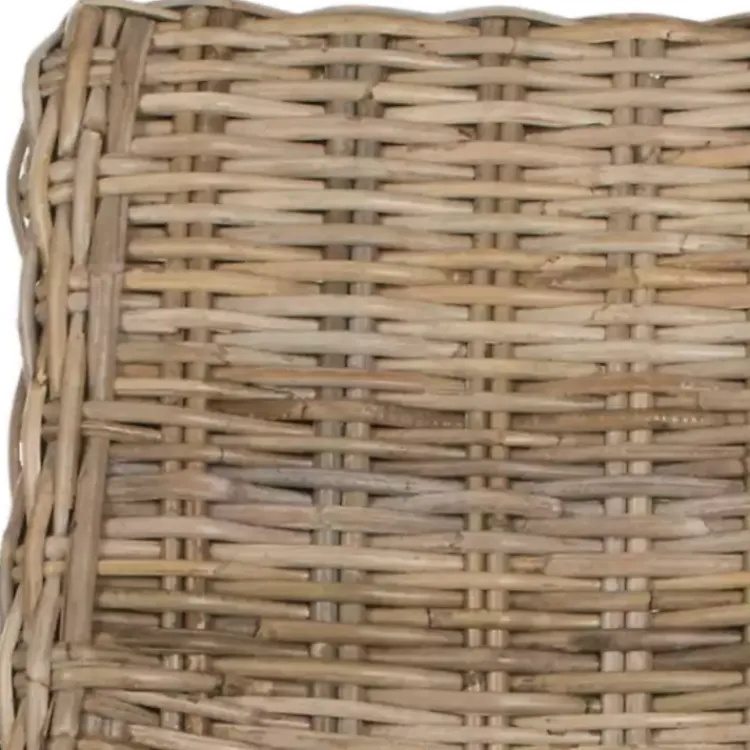 Kirklands Home Dining Chairs|Natural Coastal Rat 2-pc. Dining Chair Set Tan