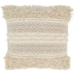 Online Natural Corded Moroccan Cotton Pillow Pillows