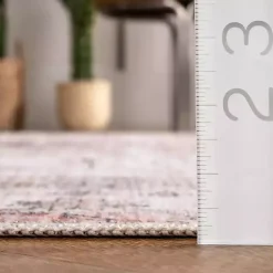 Kirklands Home Area Rugs|Natural Faded Vintage Washable Area Rug, 4x6