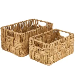 Natural Fibers 2-pc. Jute Basket Set Baskets & Boxes