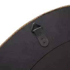 Kirklands Home Decorative Mirrors|Natural Jute Round Wall Mirror