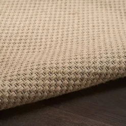 Kirklands Home Area Rugs|Natural Jute Solid Woven Area Rug, 3x5 Tan