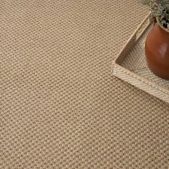 Kirklands Home Area Rugs|Natural Jute Solid Woven Area Rug, 3x5 Tan