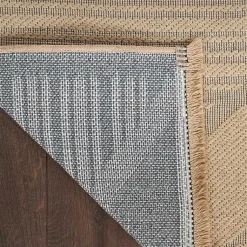 Kirklands Home Area Rugs|Natural Jute Woven Diamond Area Rug, 3x5
