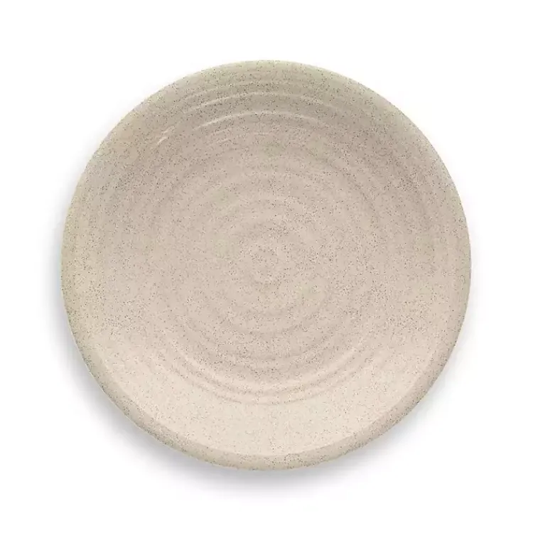 Kirklands Home Outdoor Dining|Natural Madden Melamine Salad Plates, Set of 6 Tan