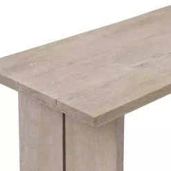 Kirklands Home Console Tables|Natural Mango Wood Farmhouse Console