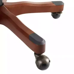 Kirklands Home Office Furniture|Natural Miller Tufted Office Chair Tan