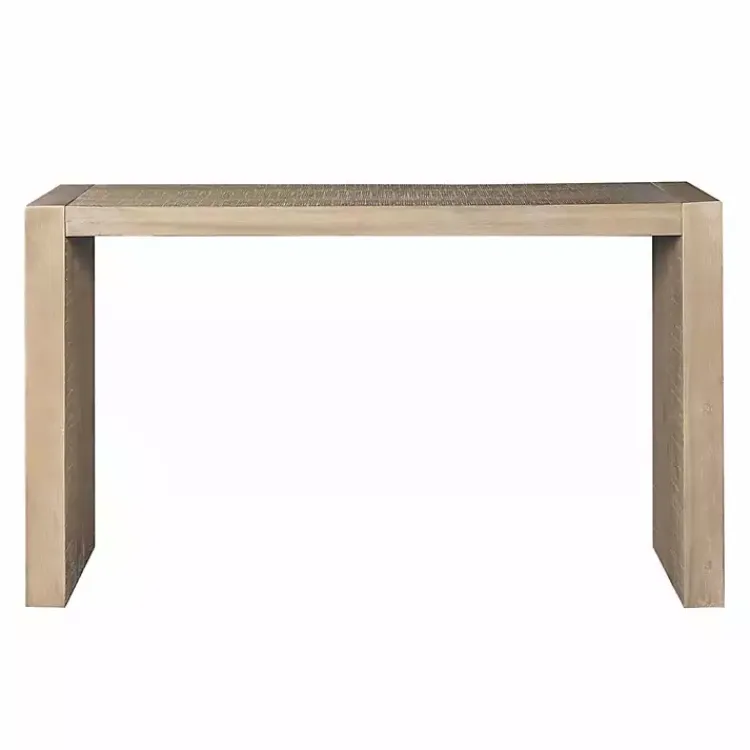 Kirklands Home Console Tables|Natural Monterey Console Table Tan