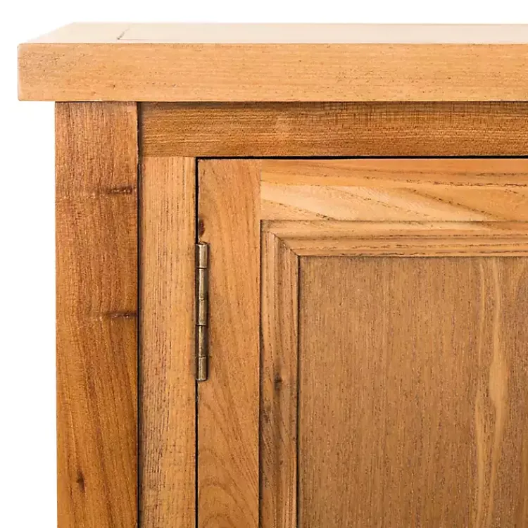 Kirklands Home Cabinets & Sideboards|Natural Oak 4-Drawer Charlotte Sideboard Brown