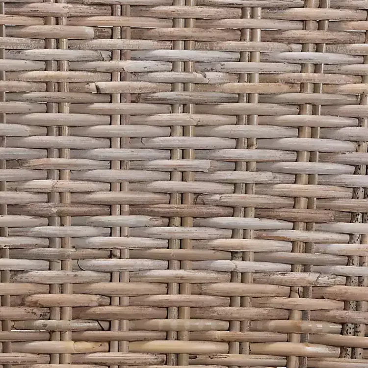 Kirklands Home Dining Chairs|Natural Rattan Cutout Back Dining Chair Brown