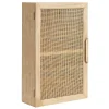 Kirklands Home Wall Storage|Natural Rattan Wall Cabinet