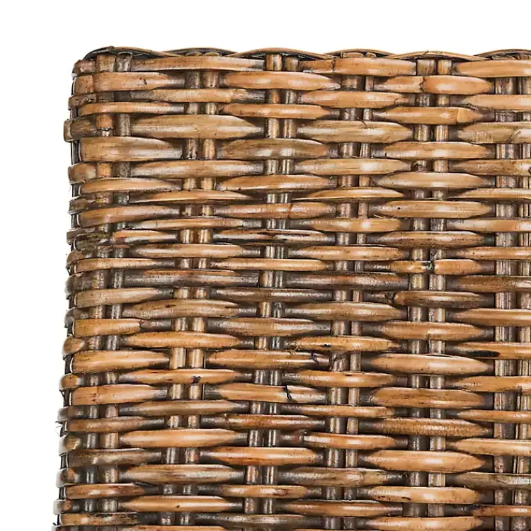 Kirklands Home Dining Chairs|Natural Rattan Wood Woven 2-pc. Dining Chair Set Brown