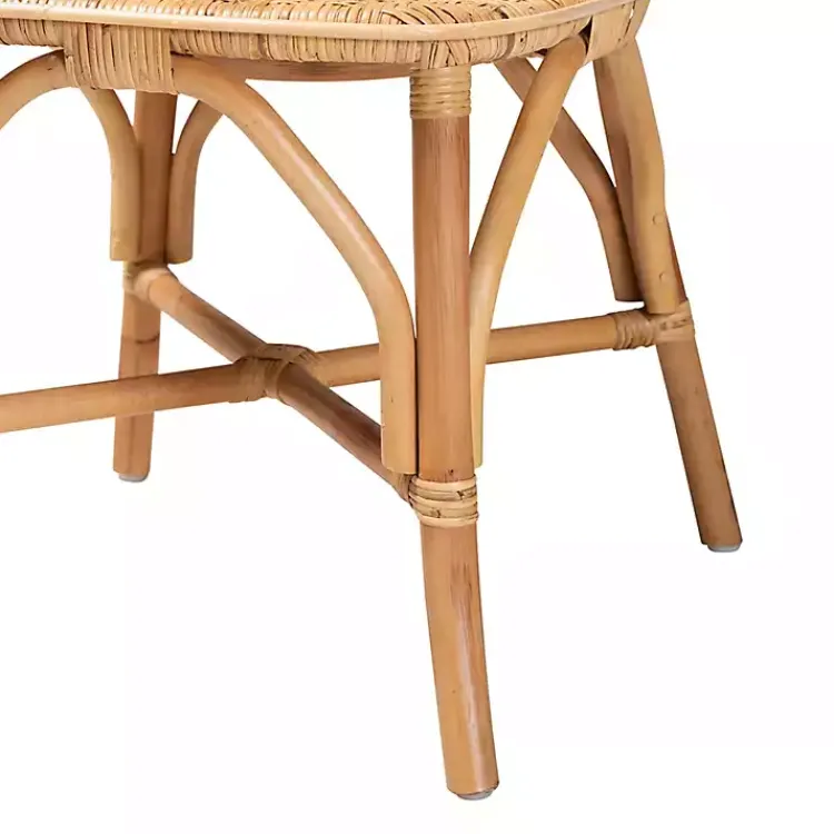Kirklands Home Dining Chairs|Natural Rat Woven Irene Dining Chair Tan
