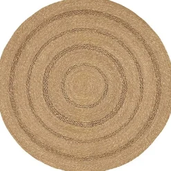 Kirklands Home Area Rugs|Natural Seagrass Indoor/Outdoor Area Rug, 4x4 Tan
