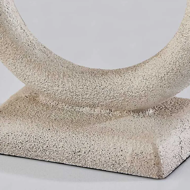 Kirklands Home Table Lamps|Natural Stone Ring Ellie Table Lamp Brown