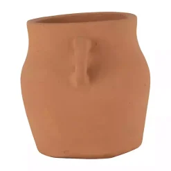 New Natural Terracotta Vase with Handles Vases