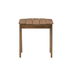 Kirklands Home Outdoor Tables|Natural Warren Adirondack Outdoor Accent Table Brown