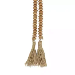 Online Natural Wood Abacus Beads Garland Decorative Accents