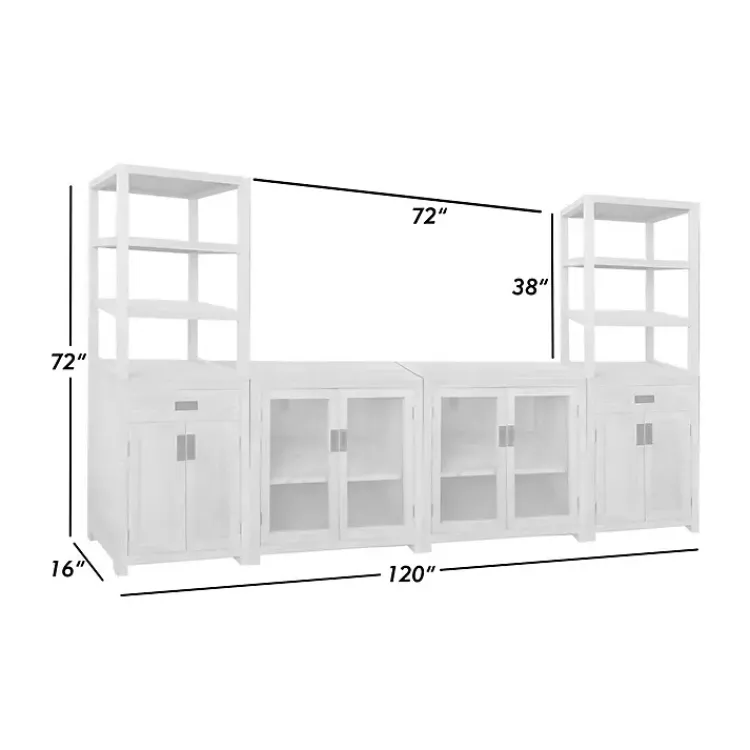 Kirklands Home Cabinets & Sideboards|Natural Wood Bookcase Modular Cabinet Tan