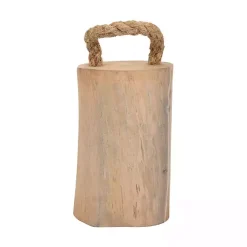 Clearance Natural Wood Door Stopper Decorative Accents