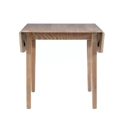 Kirklands Home Dining Tables|Natural Wood Drop Leaf Dining Table Tan