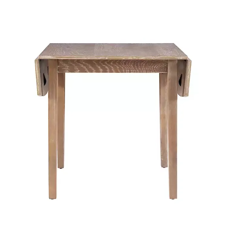 Kirklands Home Dining Tables|Natural Wood Drop Leaf Dining Table Tan
