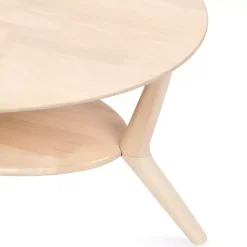 Kirklands Home Coffee Tables|Natural Wood Oval Nile Coffee Table Tan