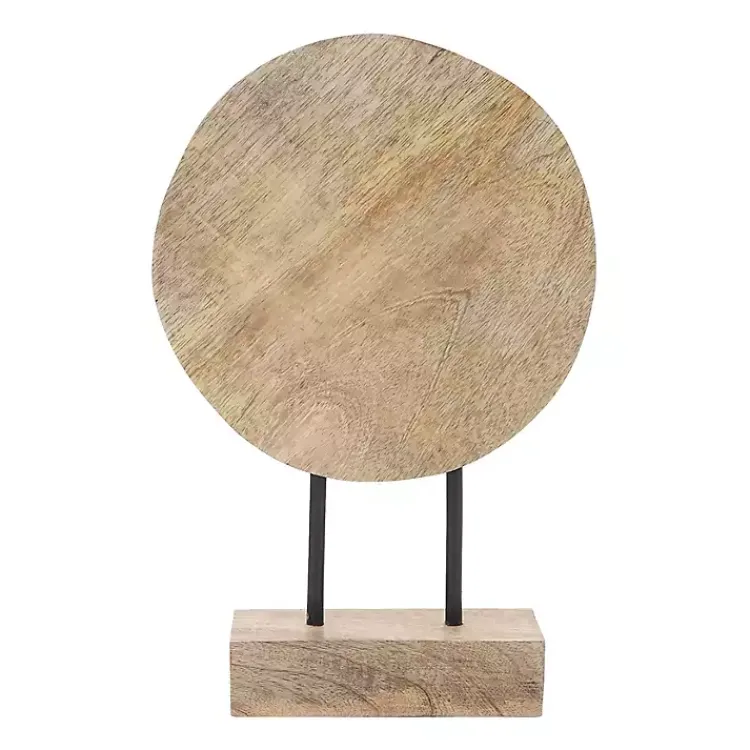 Sale Natural Wood Pinwheel Figurine Statues & Figurines