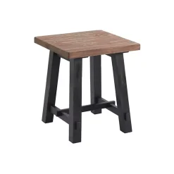 Kirklands Home Accent & End Tables|Natural Wood Sawhorse Accent Table