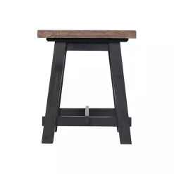 Kirklands Home Accent & End Tables|Natural Wood Sawhorse Accent Table