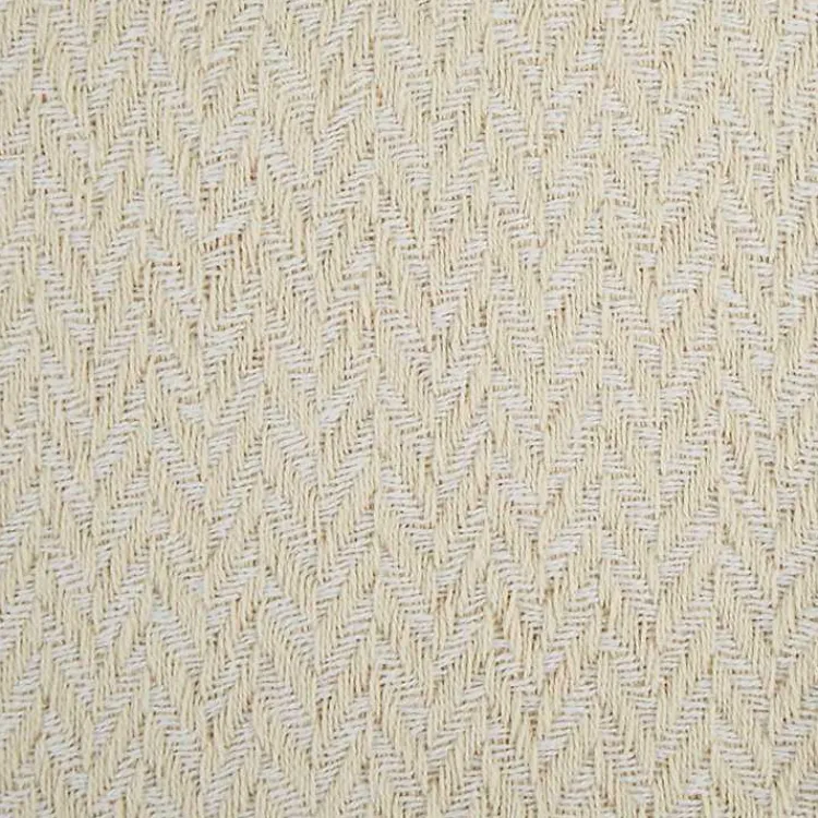 Natural Woven Zig Zag Throw Blankets & Throws