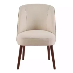 Kirklands Home Dining Chairs|Natural Wraparound Back Dining Chair Tan