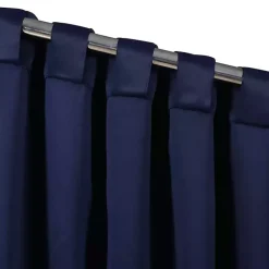 Kirklands Home Curtains & Drapes|Navy Back Tab Blackout Curtain Panel Set, 63 in. Blue