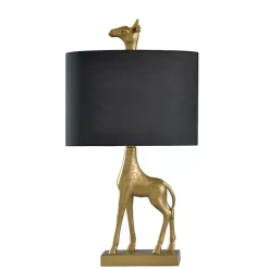 Kirklands Home Table Lamps|Navy and Gold Giraffe Table Lamp Blue