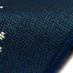 Kirklands Home Outdoor Rugs|Navy Blue Coral Indoor/Outdoor Rug, 2x3