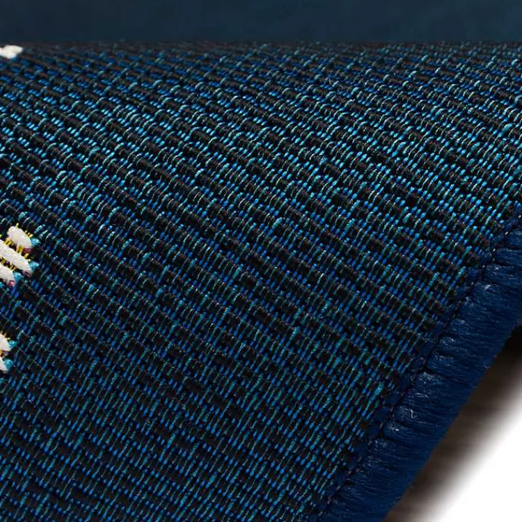 Kirklands Home Outdoor Rugs|Navy Blue Coral Indoor/Outdoor Rug, 2x3