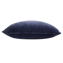 Navy Velvet Handmade Throw Pillow Pillows