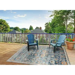 Kirklands Home Area Rugs|Navy Bohemian Area Rug, 7x9 Blue