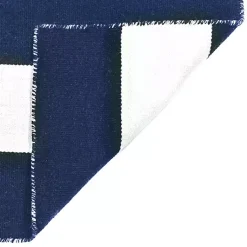 Kirklands Home Outdoor Rugs|Navy Cabana Stripe Indoor/Outdoor Area Rug, 5x7