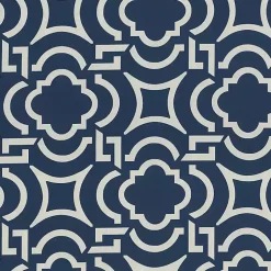 Kirklands Home Outdoor Cushions & Pillows|Navy Carmody Outdoor Settee Cushion