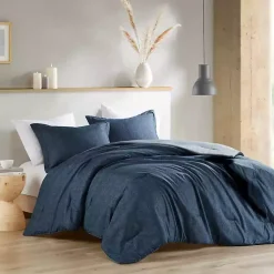 Kirklands Home Comforters|Navy Chambray 2-pc. Twin/Twin XL Comforter Set Blue