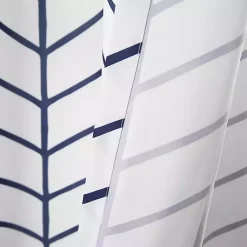 Kirklands Home Curtains & Drapes|Navy Chevron 2-pc. Panel Curtain Set, 84 in.