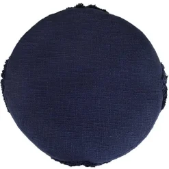 Discount Navy Diamond Tufted Pouf Poufs & Floor Cushions