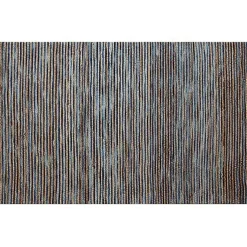 Kirklands Home Area Rugs|Navy Jute and Wool Woven Area Rug, 5x8