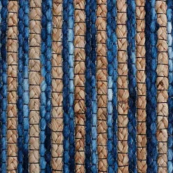 Kirklands Home Area Rugs|Navy Jute and Wool Woven Area Rug, 5x8