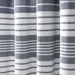 Kirklands Home Curtains & Drapes|Navy Nantucket Fringe Curtain Panel Set, 84 in.